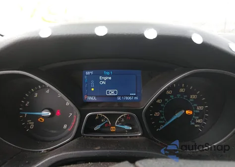 2014 Ford Focus Se from USA, damaged, VIN 1FADP3F27EL262567